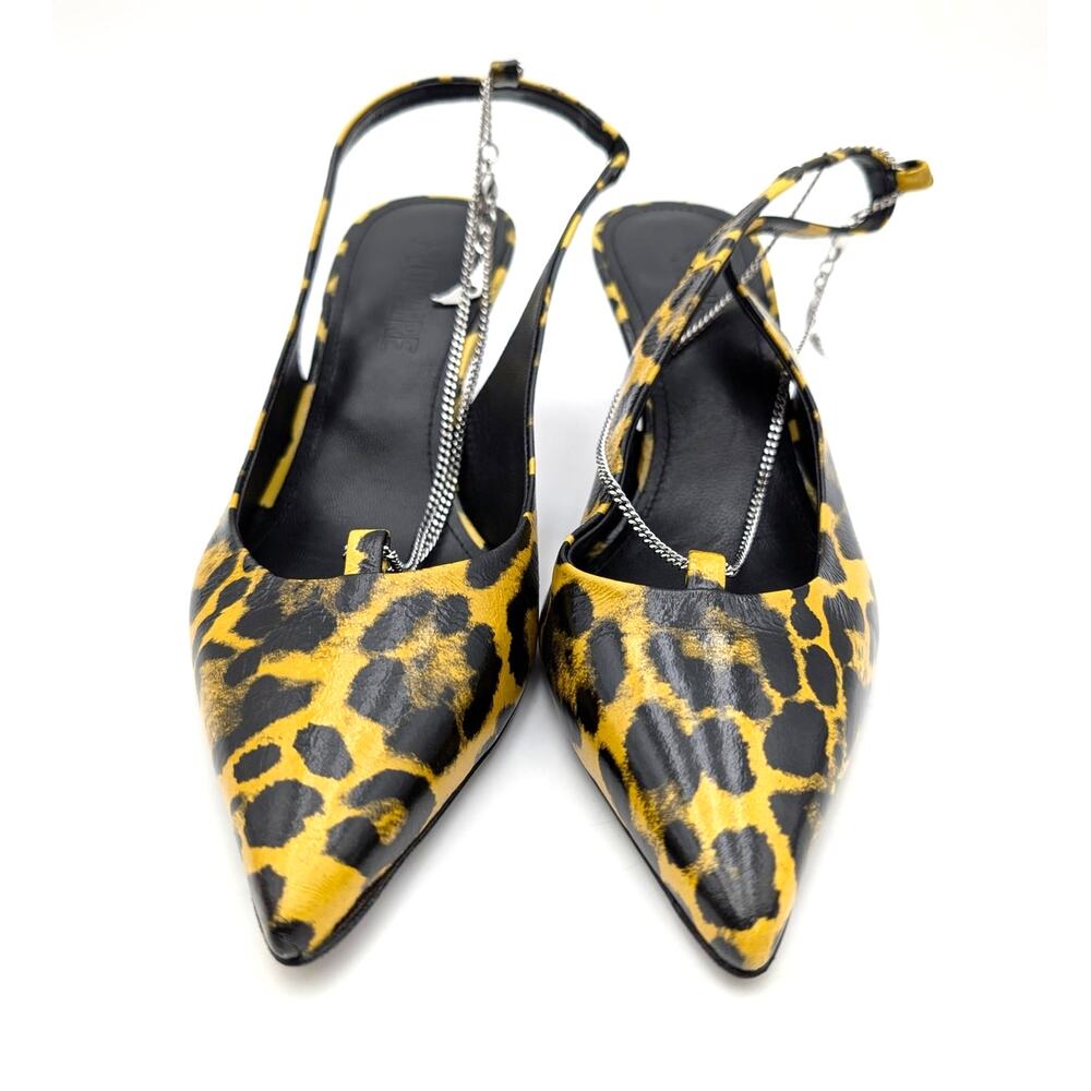 Zadig & Voltaire First Night Slingback Pump Women's Holiday Size US7 EU38 - Picture 2 of 13